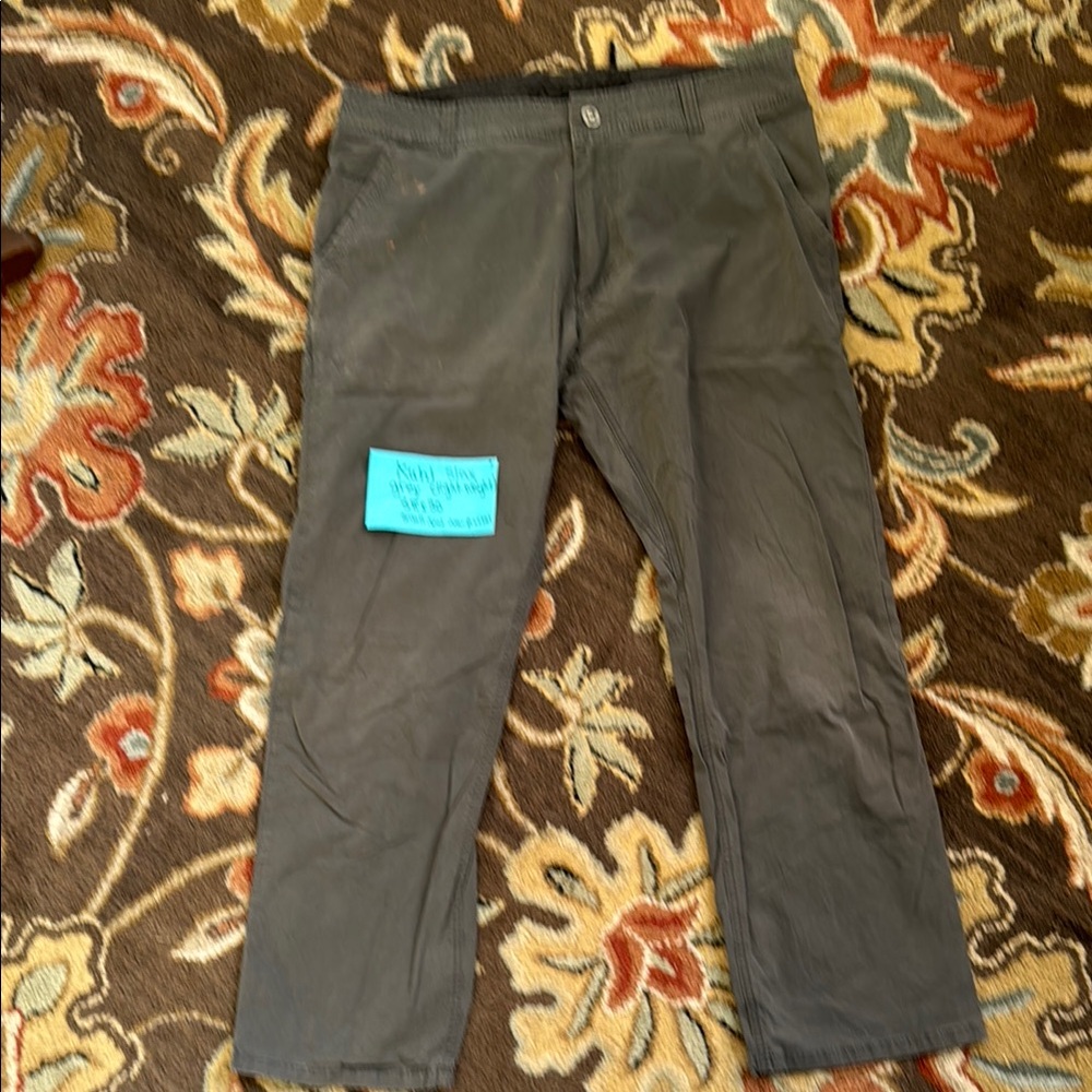 Kuhl pants 38x30 light weight Slax grey